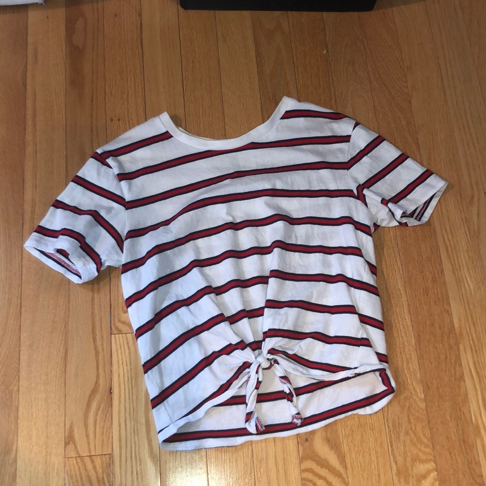 H&M Striped Crop Top - Picture 2 of 3
